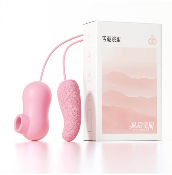 MIKJ - Pleasure Tongue Suction Dual Vibrating Egg (USB Power Supply) MIKJ - Pleasure Tongue Suction Dual Vibrating Egg (USB Power Supply)